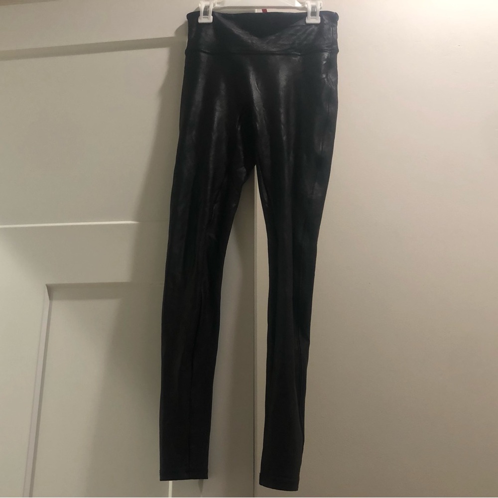 SPANX Faux Leather Leggings